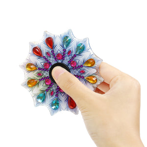 AB Double Sided Drill Fingertip Spinner Colorful Mandala Spinning (AA818)