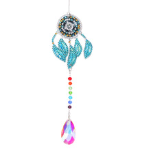 Load image into Gallery viewer, DIY 5D Diamond Painting Rainbow Wind Chime Light Catcher (Dream Catcher)
