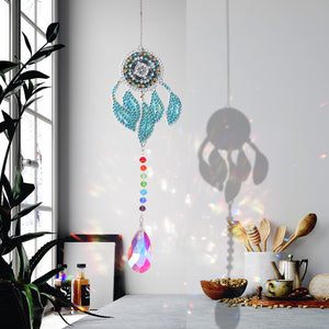 DIY 5D Diamond Painting Rainbow Wind Chime Light Catcher (Dream Catcher)