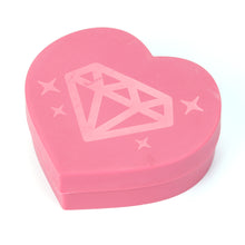 Load image into Gallery viewer, 5D DIY Diamond Painting Tray Plastic Heart Shape Drill Plate (Pink)
