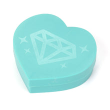 Load image into Gallery viewer, 5D DIY Diamond Painting Tray Plastic Heart Shape Drill Plate (Sky Blue)
