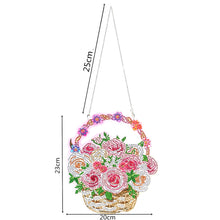 Load image into Gallery viewer, 5D DIY Spot Drill Diamond Flower Basket Art Rhinestone Craft Decor (DZ661)
