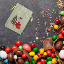 Load image into Gallery viewer, Christmas DIY Diamond Painting Shopping Tote Mosaic Drill Candy Bag (Santa)
