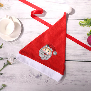 DIY 5D Christmas Hat Diamond Painting Kit Animal Rhinestone Drawing (A)