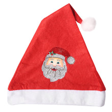 Load image into Gallery viewer, DIY 5D Christmas Hat Diamond Painting Kit Animal Rhinestone Drawing (A)
