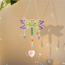 Load image into Gallery viewer, DIY Crystal Light Catching Jewelry Ornaments Wind Chime Pendant (Dragonfly)
