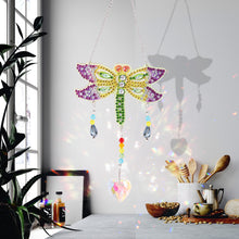 Load image into Gallery viewer, DIY Crystal Light Catching Jewelry Ornaments Wind Chime Pendant (Dragonfly)
