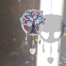 Load image into Gallery viewer, Light Catching Crystal Jewelry Wind Chime Pendant (4 Season Happiness Tree)
