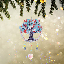 Load image into Gallery viewer, Light Catching Crystal Jewelry Wind Chime Pendant (4 Season Happiness Tree)
