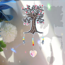 Load image into Gallery viewer, Light Catching Crystal Jewelry Wind Chime Pendant (4 Season Happiness Tree)
