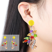 Load image into Gallery viewer, Mosaic Diamond Earrings DIY Painting Kit Drill Ear Dangles Jewelry (EH02)
