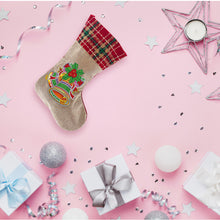 Load image into Gallery viewer, 5D Diamond Painting Xmas Rhinestone Sock Embroidery Mosaic Gift Bag (SDW01)
