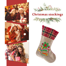 Load image into Gallery viewer, 5D Diamond Painting Xmas Rhinestone Sock Embroidery Mosaic Gift Bag (SDW01)
