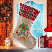 Load image into Gallery viewer, 5D Diamond Painting Xmas Rhinestone Sock Embroidery Mosaic Gift Bag (SDW01)
