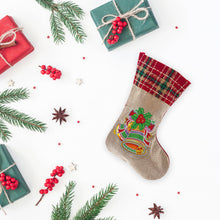 Load image into Gallery viewer, 5D Diamond Painting Xmas Rhinestone Sock Embroidery Mosaic Gift Bag (SDW01)
