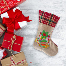 Load image into Gallery viewer, 5D Diamond Painting Xmas Rhinestone Sock Embroidery Mosaic Gift Bag (SDW01)
