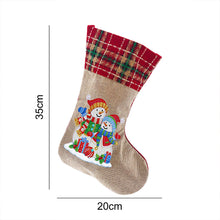 Load image into Gallery viewer, 5D Diamond Painting Xmas Rhinestone Sock Embroidery Mosaic Gift Bag (SDW02)
