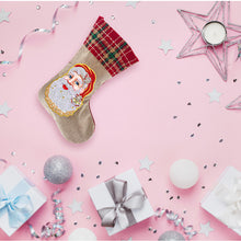 Load image into Gallery viewer, 5D Diamond Painting Xmas Rhinestone Sock Embroidery Mosaic Gift Bag (SDW04)
