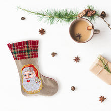 Load image into Gallery viewer, 5D Diamond Painting Xmas Rhinestone Sock Embroidery Mosaic Gift Bag (SDW04)
