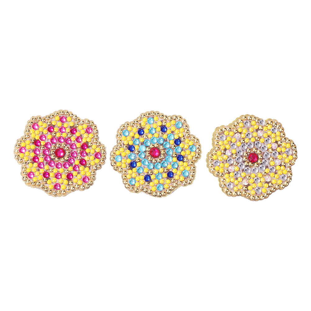 DIY Diamond Brooch 5D Mosaic Drill Kit Resin Pin Buckle Jewelry Gift (01)