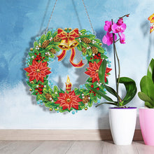 Load image into Gallery viewer, Xmas Diamond Painting Wreath Special Shape Drill Rhinestone Garland (YH12)
