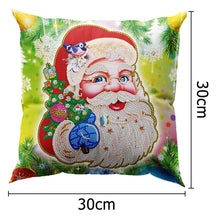 Load image into Gallery viewer, Mosaic Diamond Pillow Case Drilling Pillow Cover DIY Painting Kit (DBZ02)
