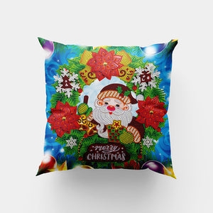 Mosaic Diamond Pillow Case Drilling Pillow Cover DIY Painting Kit (DBZ04)