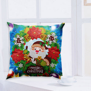 Mosaic Diamond Pillow Case Drilling Pillow Cover DIY Painting Kit (DBZ04)