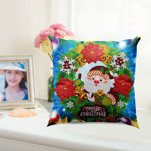 Mosaic Diamond Pillow Case Drilling Pillow Cover DIY Painting Kit (DBZ04)