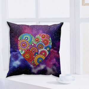 Mosaic Diamond Pillow Case Drilling Pillow Cover DIY Painting Kit (DBZ06)