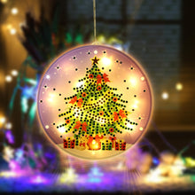 Load image into Gallery viewer, Christmas LED Hanging Lights DIY Double Sided Diamond Painting Kit (DD004)

