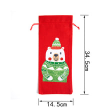 Load image into Gallery viewer, DIY Special Drill Diamond Painting Christmas Wine Bottle Covers (TB002A)
