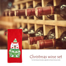 Load image into Gallery viewer, DIY Special Drill Diamond Painting Christmas Wine Bottle Covers (TB002A)
