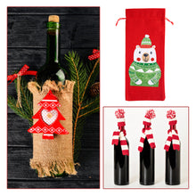 Load image into Gallery viewer, DIY Special Drill Diamond Painting Christmas Wine Bottle Covers (TB002A)
