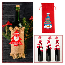 Load image into Gallery viewer, DIY Special Drill Diamond Painting Christmas Wine Bottle Covers (TB003)
