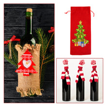 Load image into Gallery viewer, DIY Special Drill Diamond Painting Christmas Wine Bottle Covers (TB004)
