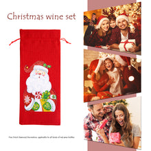 Load image into Gallery viewer, DIY Special Drill Diamond Painting Christmas Wine Bottle Covers (TB006)
