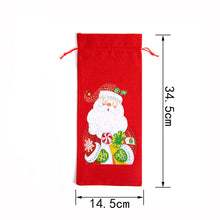 Load image into Gallery viewer, DIY Special Drill Diamond Painting Christmas Wine Bottle Covers (TB006)
