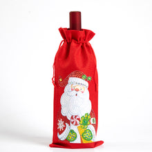 Load image into Gallery viewer, DIY Special Drill Diamond Painting Christmas Wine Bottle Covers (TB006)
