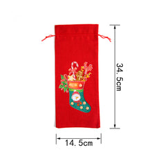 Load image into Gallery viewer, DIY Special Drill Diamond Painting Christmas Wine Bottle Covers (TB007)
