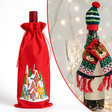 Load image into Gallery viewer, DIY Special Drill Diamond Painting Christmas Wine Bottle Covers (TB009)
