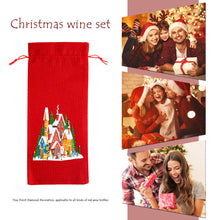 Load image into Gallery viewer, DIY Special Drill Diamond Painting Christmas Wine Bottle Covers (TB009)
