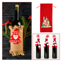 Load image into Gallery viewer, DIY Special Drill Diamond Painting Christmas Wine Bottle Covers (TB009)

