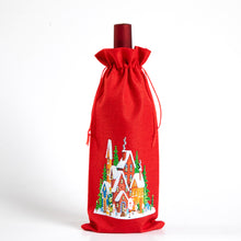 Load image into Gallery viewer, DIY Special Drill Diamond Painting Christmas Wine Bottle Covers (TB009)
