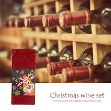 Load image into Gallery viewer, DIY Special Drill Diamond Painting Christmas Wine Bottle Covers (TB010A)
