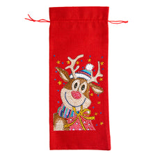 Load image into Gallery viewer, DIY Special Drill Diamond Painting Christmas Wine Bottle Covers (TB011)
