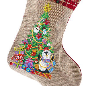Diamond Painting Christmas Stockings DIY Xmas Mosaic Making Kit (SDW06)