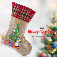 Load image into Gallery viewer, Diamond Painting Christmas Stockings DIY Xmas Mosaic Making Kit (SDW06)
