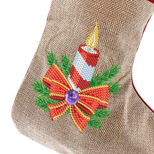 Diamond Painting Christmas Stockings DIY Xmas Mosaic Making Kit (SDW07)