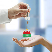 Load image into Gallery viewer, 8pcs DIY Acrylic Full Special Drill Diamond Christmas Keychain Kits (YSK68)
